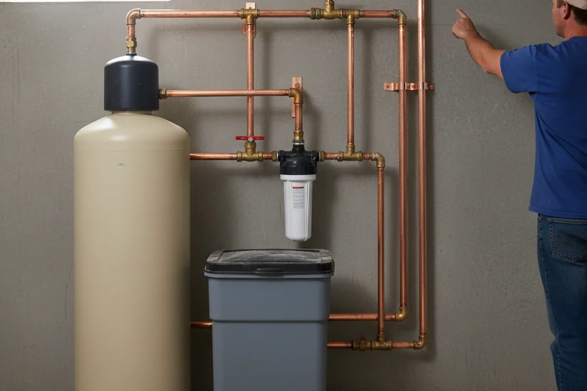Whole-house water treatment system installed in West Monroe